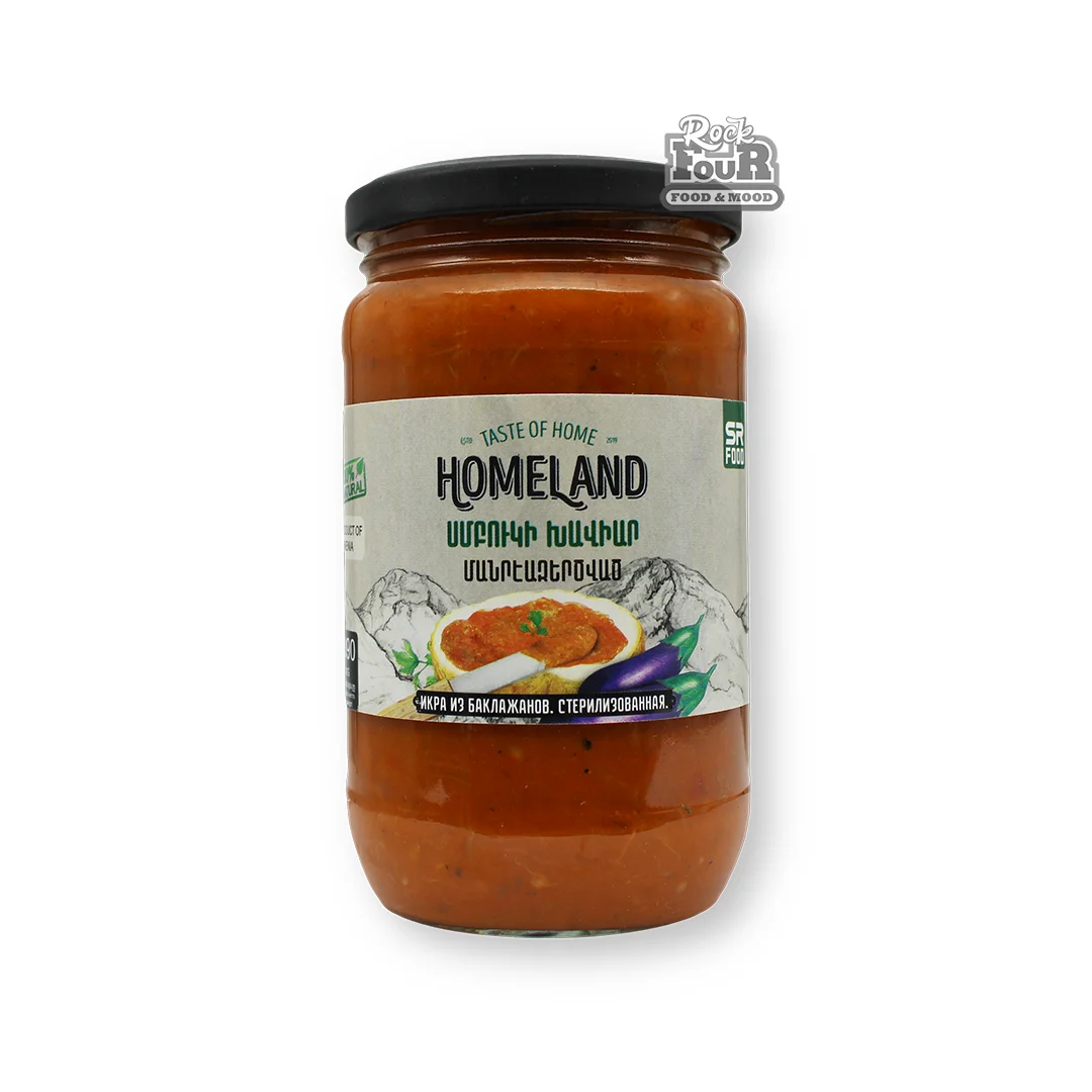 Eggplant caviar "Homeland" 390g
